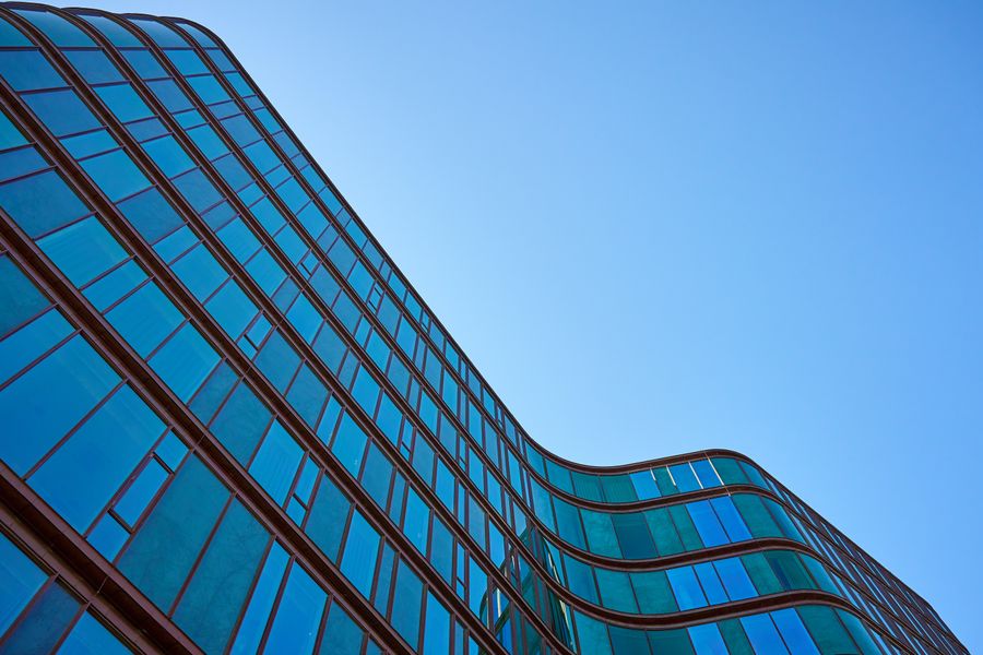 Image of high rise blu ebuilding